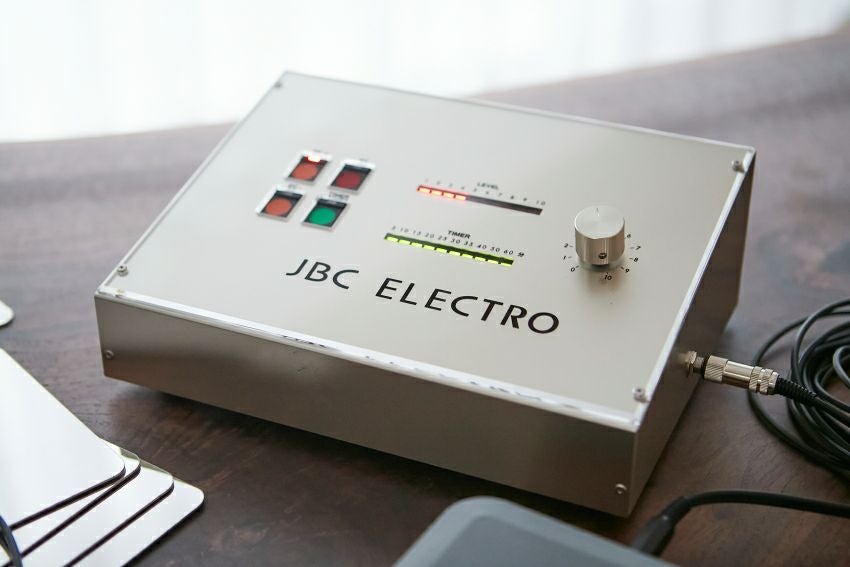 エレクトロハンド機器と無料技術講習がセットになった安心のサポート体制